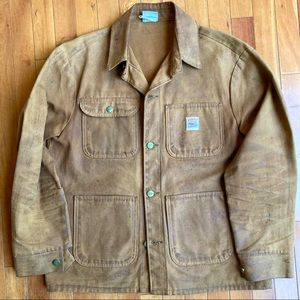 LC King Pointer brand waxed chore coat jacket- discontinued label!